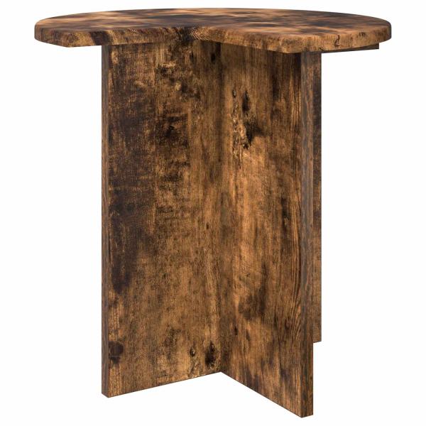 Beistelltisch 2 Stk. Räuchereiche Ø 39 x 38 cm Holzwerkstoff