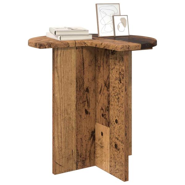 Beistelltisch Altholz Ø 39 x 38 cm Holzwerkstoff