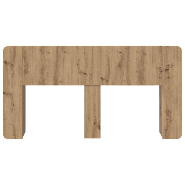 Kopfteil Schrank Artisan-Eiche 160 cm Holzwerkstoff