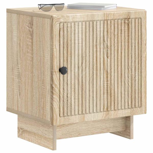 Nachttisch 2 stk. Sonoma-Eiche 43 x 34,5 x 50 cm Holzwerkstoff