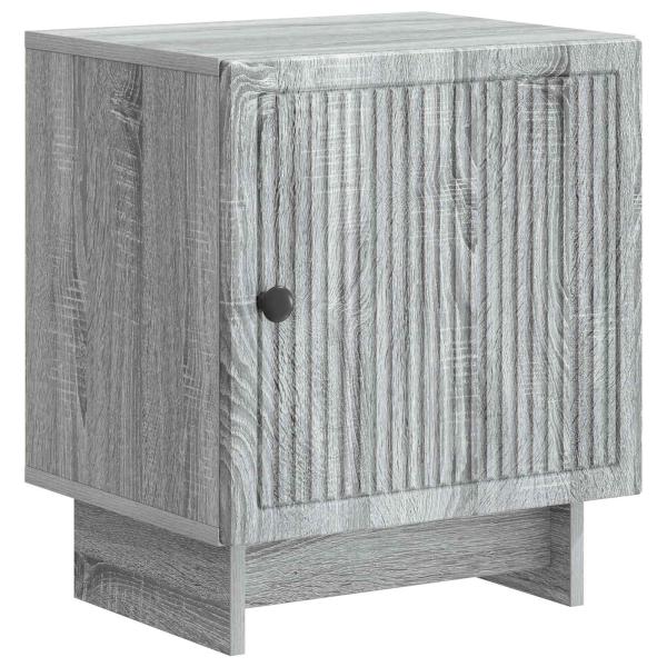 Nachttisch Graues Sonoma 43 x 34,5 x 50 cm Holzwerkstoff