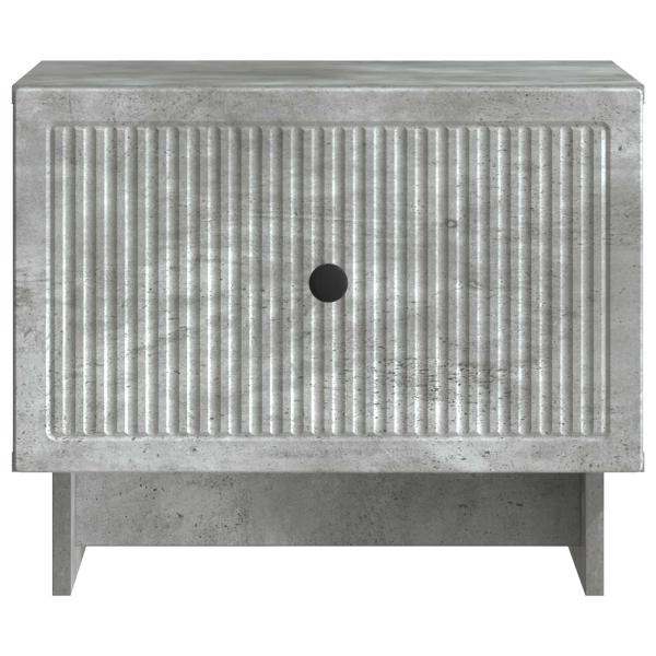 Couchtisch Betongrau 49 x 50 x 40 cm Holzwerkstoff