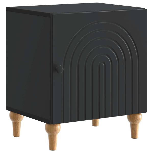 Nachttisch 2 stk. Schwarz 43 x 34,5 x 50 cm Holzwerkstoff