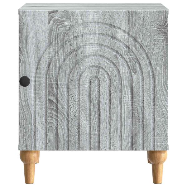 Nachttisch Graues Sonoma 43 x 34,5 x 50 cm Holzwerkstoff