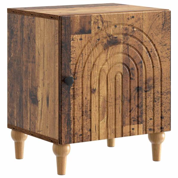 Nachttisch 2 stk. Altholz 43 x 34,5 x 50 cm Holzwerkstoff