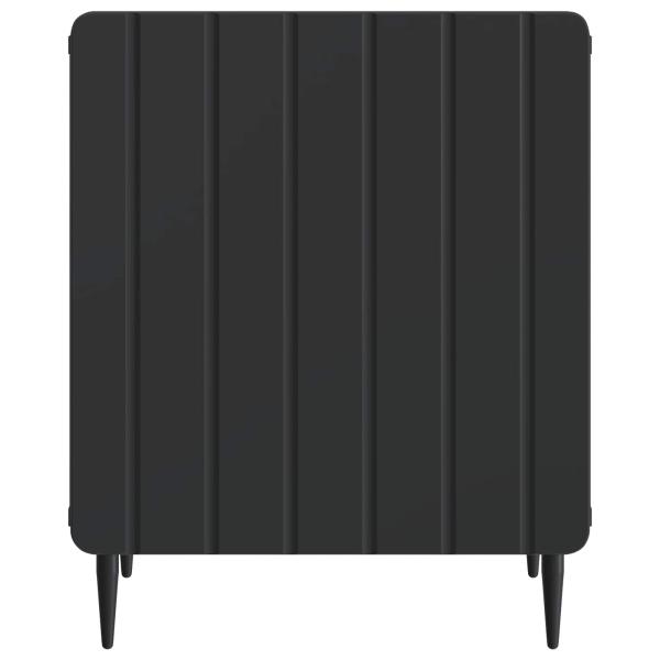 Nachttisch Schwarz 43 x 34,5 x 52 cm Holzwerkstoff