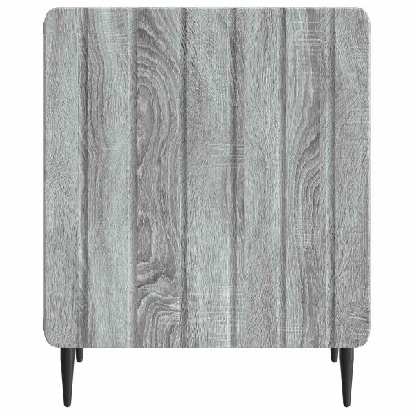 Nachttisch Sonoma-Grau 43 x 34,5 x 52 cm Holzwerkstoff