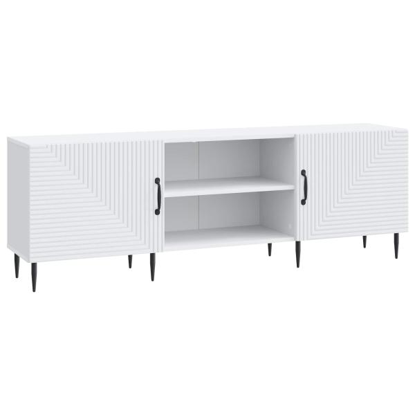 TV-Schränk 150 x 31 x 50 cm Weiß Holzwerkstoff