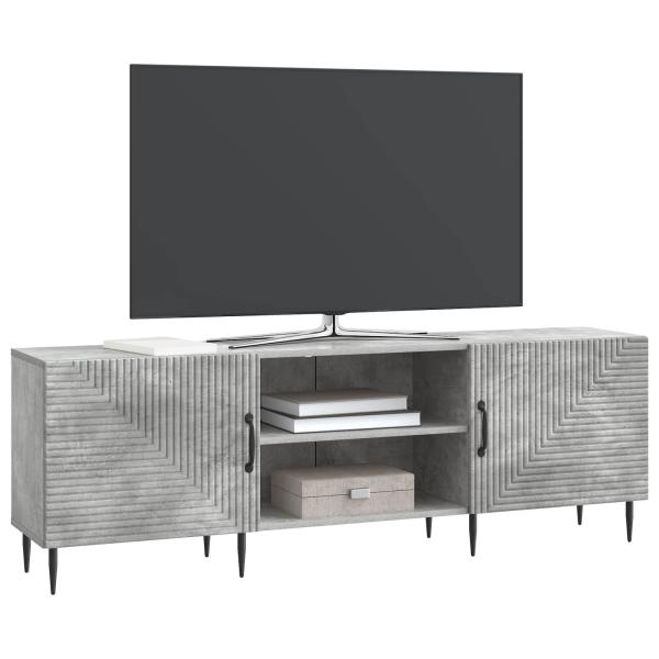 TV-Schränk 150 x 31 x 50 cm Betongrau Holzwerkstoff