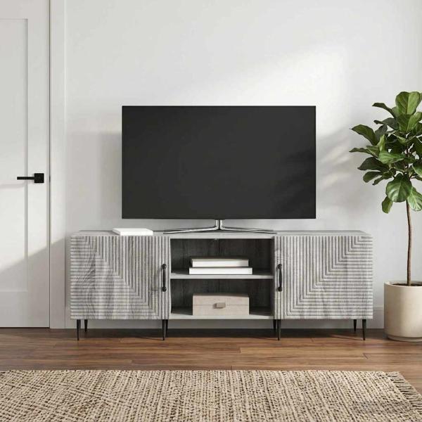 TV-Schränk 150 x 31 x 50 cm Sonoma-Grau Holzwerkstoff