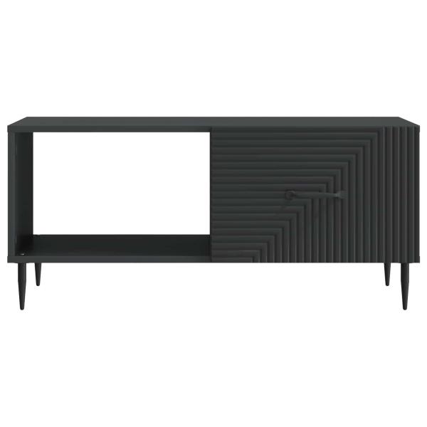 Couchtisch Schwarz 90 x 50 x 40 cm Holzwerkstoff