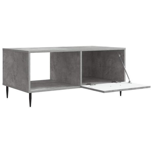 Couchtisch Betongrau 90 x 50 x 40 cm Holzwerkstoff
