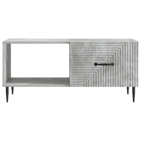 Couchtisch Betongrau 90 x 50 x 40 cm Holzwerkstoff