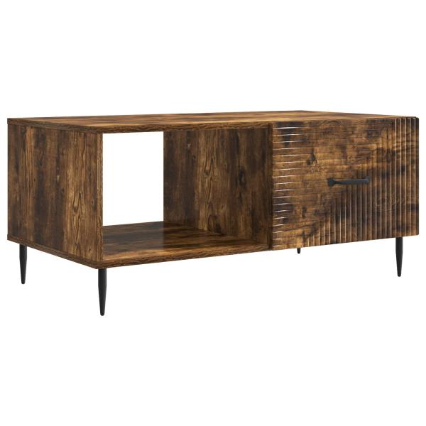 Couchtisch Geräucherte Eiche 90 x 50 x 40 cm Holzwerkstoff
