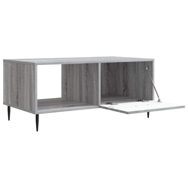 Couchtisch Graues Sonoma 90 x 50 x 40 cm Holzwerkstoff