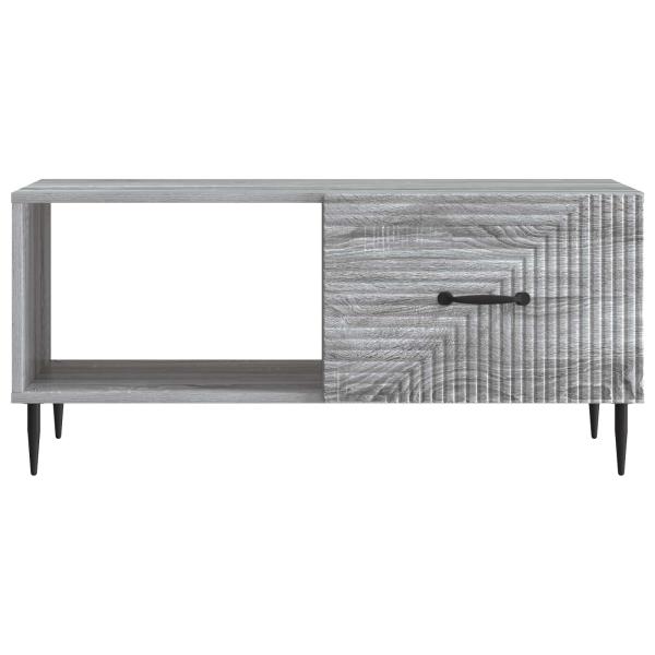 Couchtisch Graues Sonoma 90 x 50 x 40 cm Holzwerkstoff