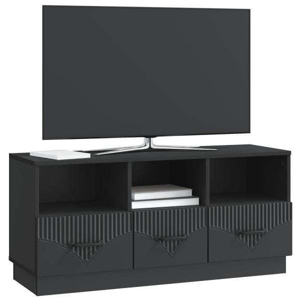 TV-Schränk Schwarz 102 x 34,5 x 47 cm Holzwerkstoff