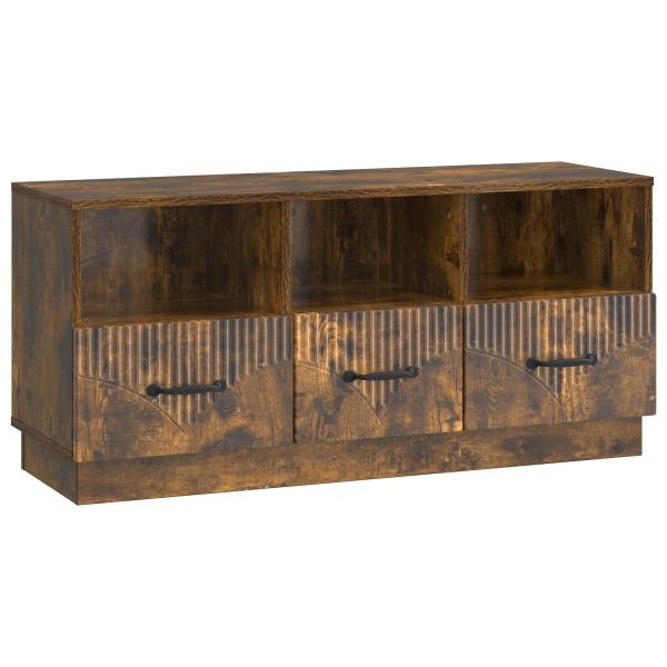 TV-Schränk Geräucherte Eiche 102 x 34,5 x 47 cm Holzwerkstoff
