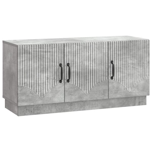 TV-Schränk Betongrau 99 x 34,5 x 47 cm Holzwerkstoff