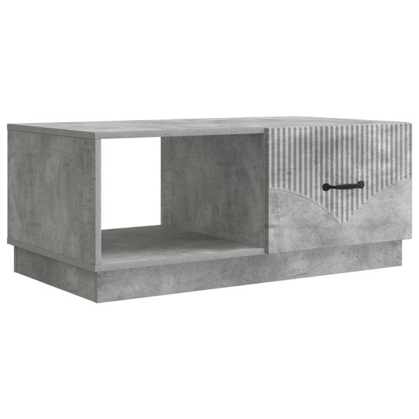 Couchtisch Betongrau 90 x 50 x 37 cm Holzwerkstoff