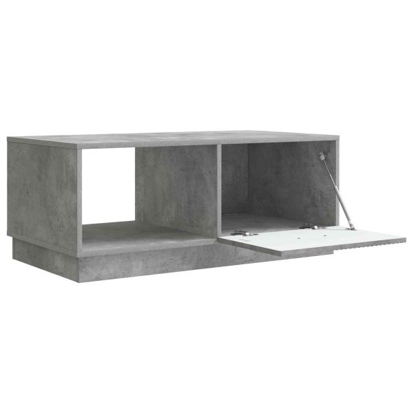 Couchtisch Betongrau 90 x 50 x 37 cm Holzwerkstoff