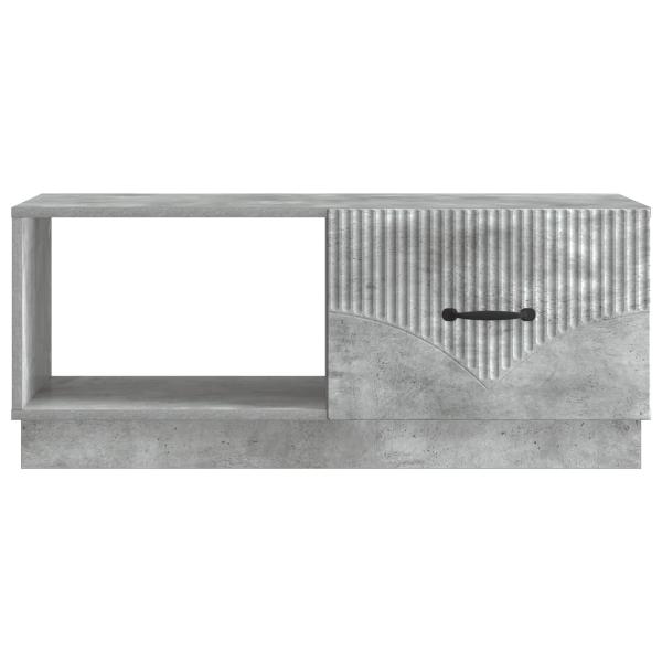 Couchtisch Betongrau 90 x 50 x 37 cm Holzwerkstoff