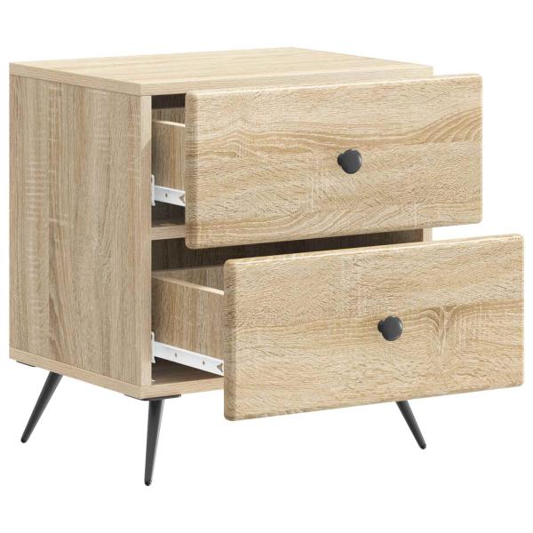 Nachttisch Sonoma-Eiche 43 x 34,5 x 47,5 cm Holzwerkstoff