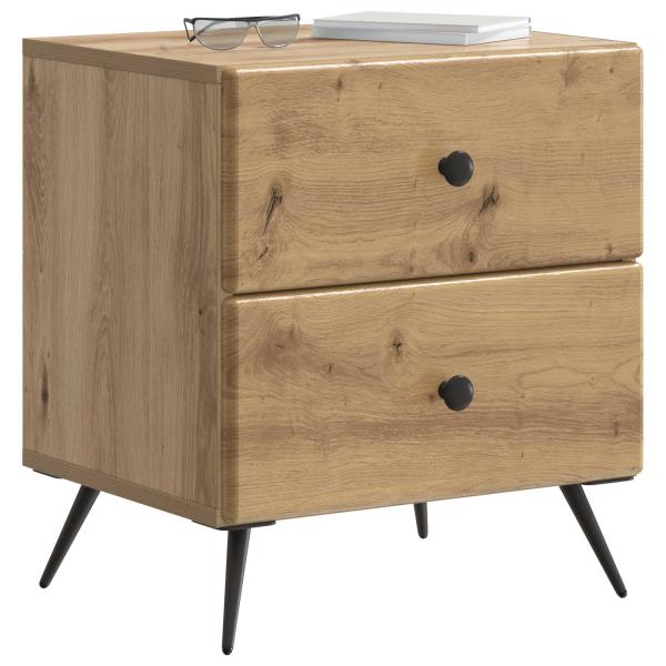 Nachttisch Artisan-Eiche 43 x 34,5 x 47,5 cm Holzwerkstoff
