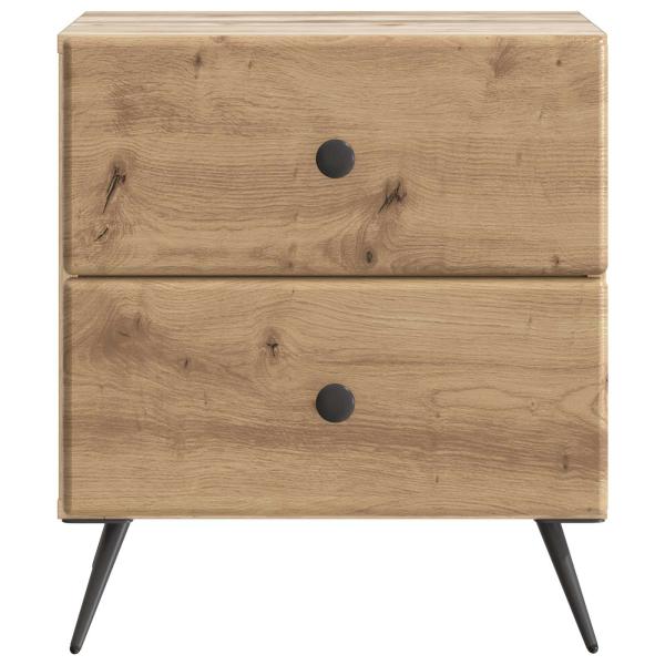 Nachttisch Artisan-Eiche 43 x 34,5 x 47,5 cm Holzwerkstoff