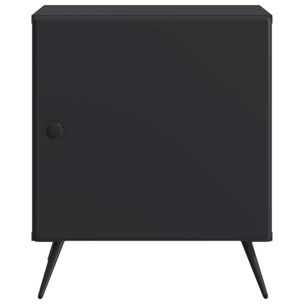 Nachttisch Schwarz 43 x 34,5 x 50 cm Holzwerkstoff