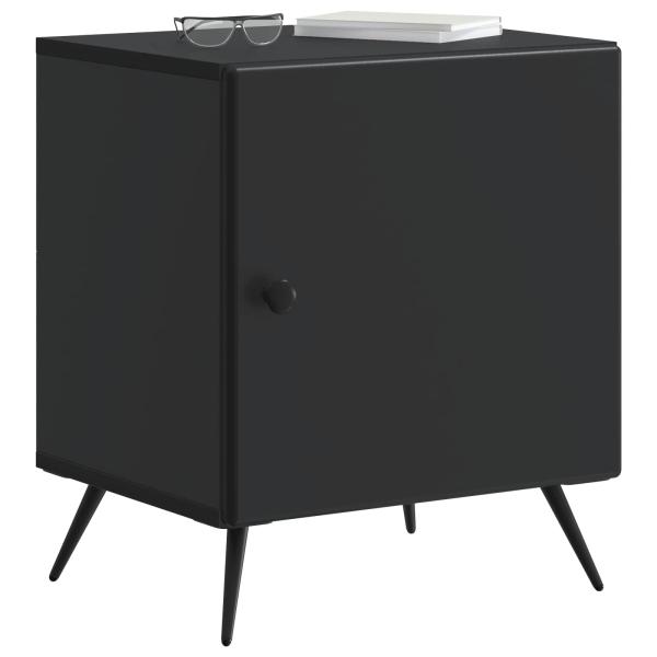 Nachttisch 2 stk. Schwarz 43 x 34,5 x 50 cm Holzwerkstoff
