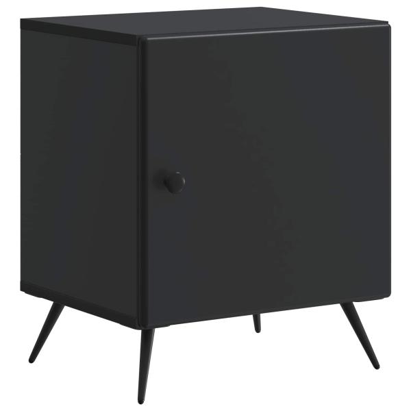 Nachttisch 2 stk. Schwarz 43 x 34,5 x 50 cm Holzwerkstoff