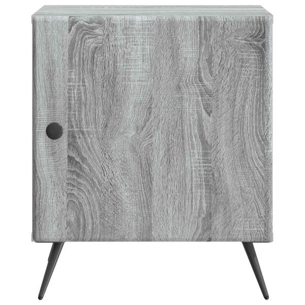 Nachttisch Graues Sonoma 43 x 34,5 x 50 cm Holzwerkstoff