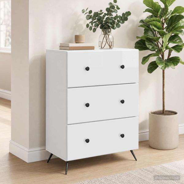 ARDEBO.de - Schubladenschrank 66 x 34,5 x 90 cm Holzwerkstoff