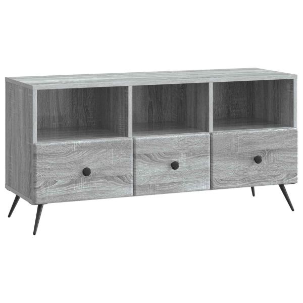 TV-Schränk Graues Sonoma 102 x 34,5 x 50 cm Holzwerkstoff