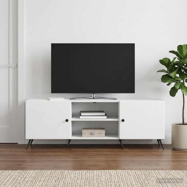 TV-Schränk 150 x 31 x 50 cm Weiß Holzwerkstoff
