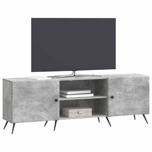 TV-Schränk 150 x 31 x 50 cm Betongrau Holzwerkstoff