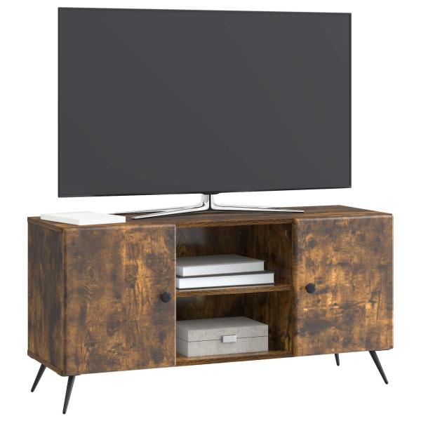 TV-Schränk 102 x 34,5 x 50 cm Räuchereiche Holzwerkstoff