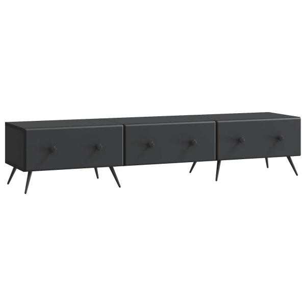 TV-Schränk Schwarz 147 x 34,5 x 30 cm Holzwerkstoff