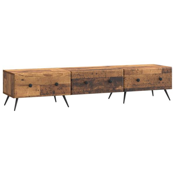 TV-Schränk Altholz 147 x 34,5 x 30 cm Holzwerkstoff
