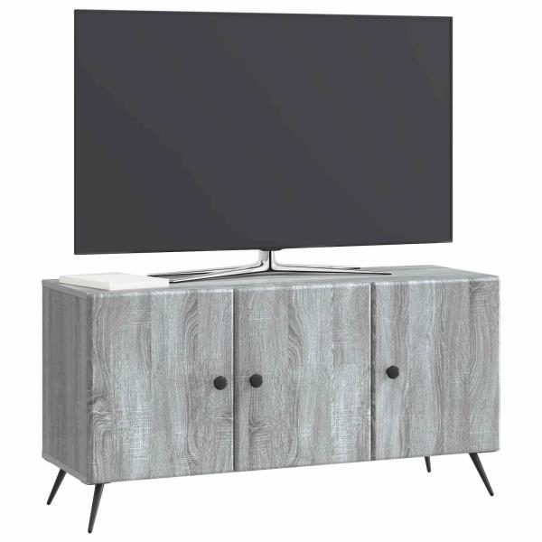 TV-Schränk Graues Sonoma 99 x 34,5 x 50 cm Holzwerkstoff