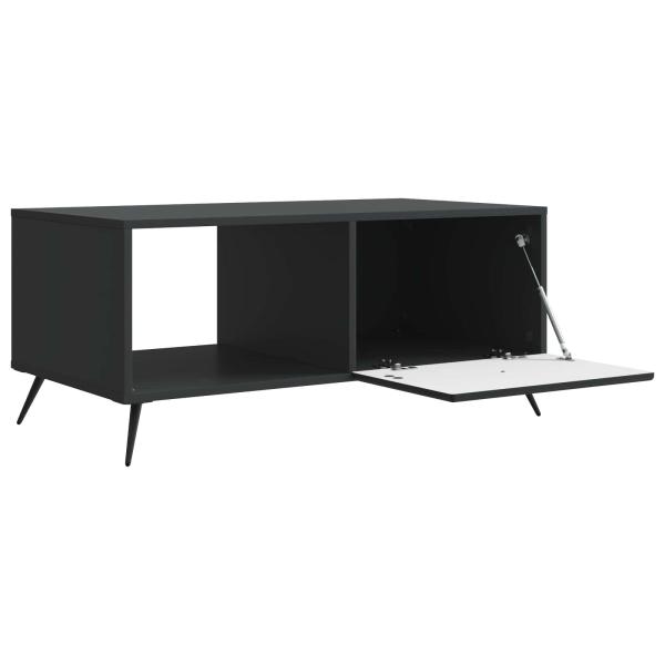 Couchtisch Schwarz 90 x 50 x 40 cm Holzwerkstoff