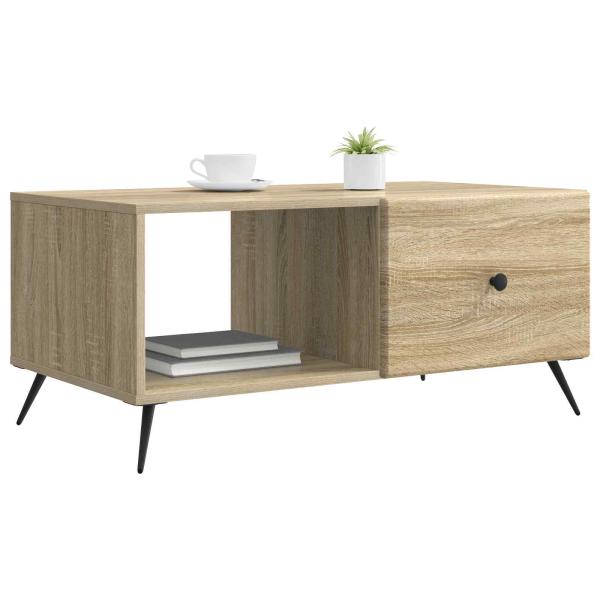 Couchtisch Sonoma-Eiche 90 x 50 x 40 cm Holzwerkstoff