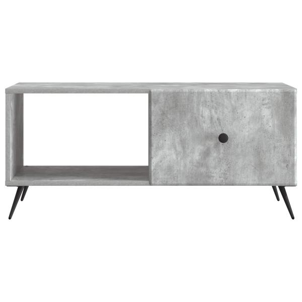 Couchtisch Betongrau 90 x 50 x 40 cm Holzwerkstoff
