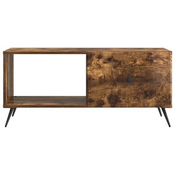 Couchtisch Räuchereiche 90 x 50 x 40 cm Holzwerkstoff