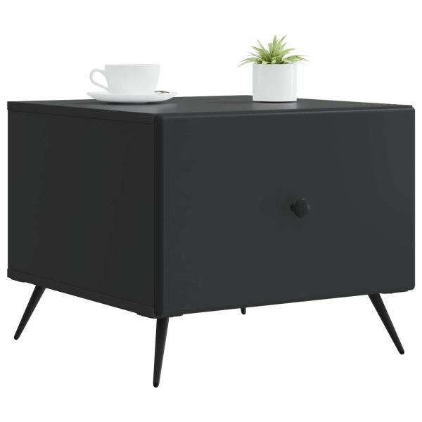 Couchtisch Schwarz 49 x 50 x 40 cm Holzwerkstoff