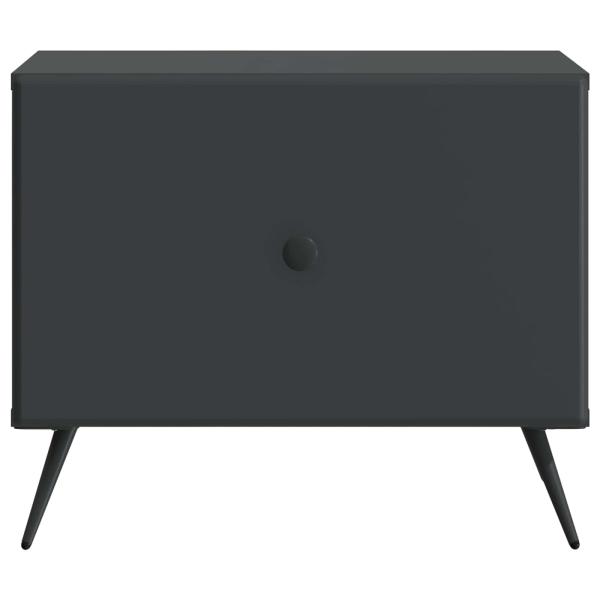 Couchtisch Schwarz 49 x 50 x 40 cm Holzwerkstoff