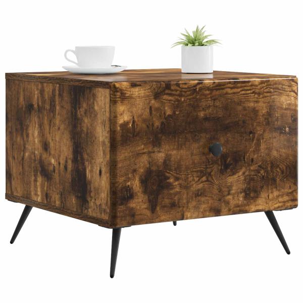 Couchtisch Räuchereiche 49 x 50 x 40 cm Holzwerkstoff