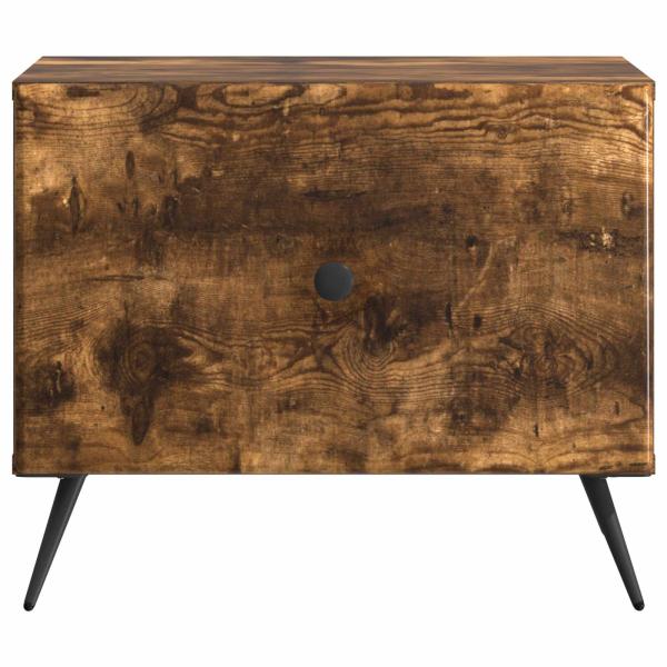 Couchtisch Räuchereiche 49 x 50 x 40 cm Holzwerkstoff
