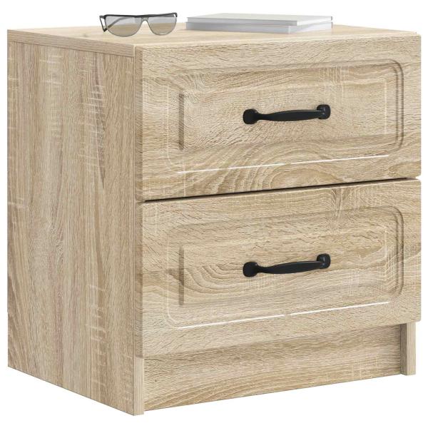 Nachttisch 2 Stk. Sonoma-Eiche 43 x 34,5 x 44,5 cm